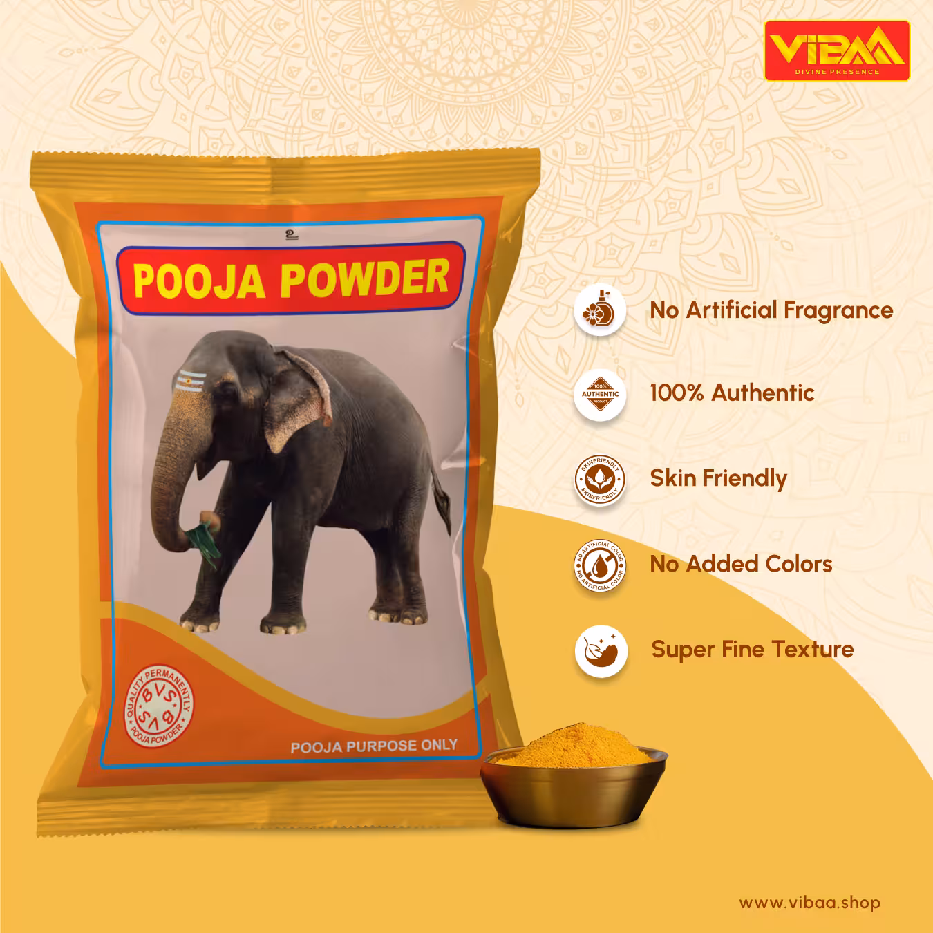 Premium Pooja Powder - India's Best Online Pooja Store - Vibaa Pooja Store Premium Pooja Powder - India's Best Online Pooja Store - Vibaa Pooja Store